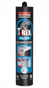 SOUDAL KLEJ MONTAŻOWY T-REX SUPER BŁYSKAWICZNY
