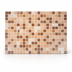Mozaika ŚCIENNA Mozaiki Panel PCV Dekoracyjne Ozdobne Beżowa 48x96 cm