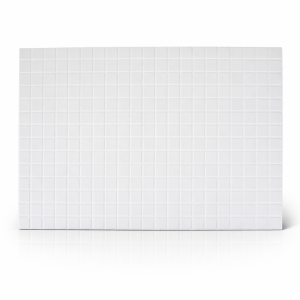 Mozaika ŚCIENNA Mozaiki Panel PCV Dekoracyjne Ozdobne Białe Biały 48x96 cm
