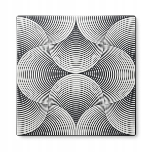 PANELE ścienne Kasetony kaseton Trójwymiarowe Czarny Sufitowe 3D 50x50 cm