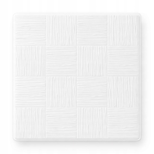 PANELE ścienne Kasetony kaseton Modne Sufitowe BIAŁY 3D 50x50 cm 0,25 m2