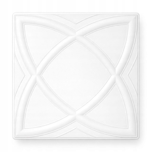 PANELE ścienne Kasetony kaseton KLASYCZNE Sufitowe BIAŁY 3D 50x50 cm
